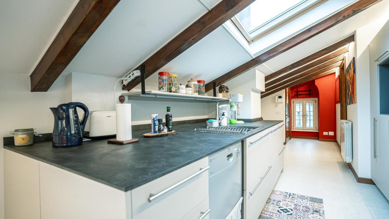 Ferienwohnung Splendida Vista Su Citta Alta Bergamo Exterior foto
